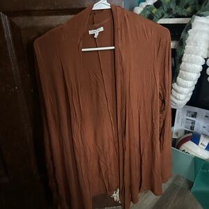 Maurices Rust Cardigan